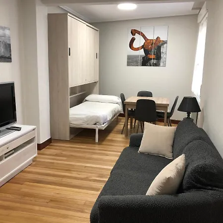 51 Négyzetméteres, 2 Hálószobás Apartman 1 Fürdőszobával Amara Területén Apartman San Sebastián